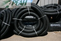 Дренажные трубы на складе в Санкт-Петербурге